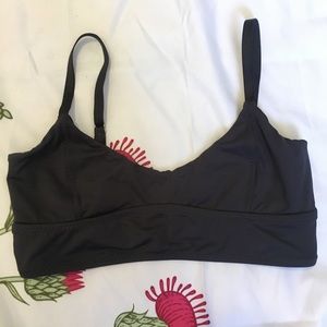 Black billabong bikini top wot